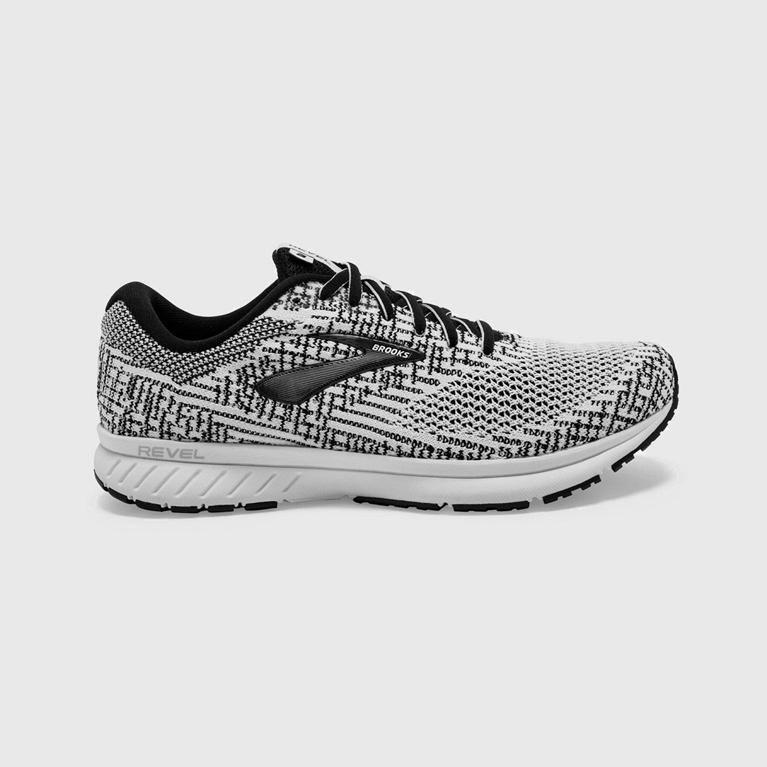 Brooks Revel 3 Womens Road Running Shoes - White - Philippines (582713YPX)